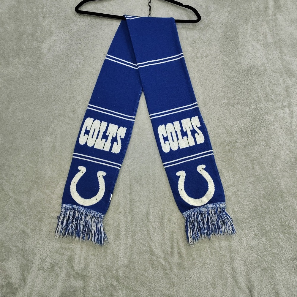 Indianapolis Colts NFL Officially Licensed Winter Scarf Unisex One Size